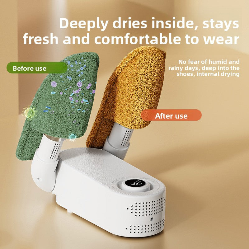 Foldable Shoe Dryer With - 3 Months Warranty