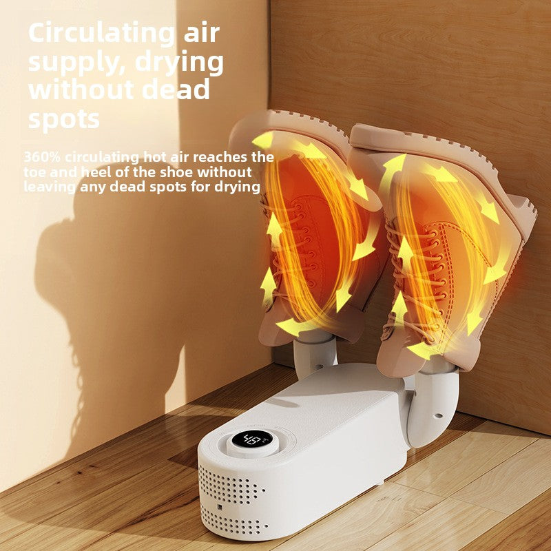 Foldable Shoe Dryer With - 3 Months Warranty